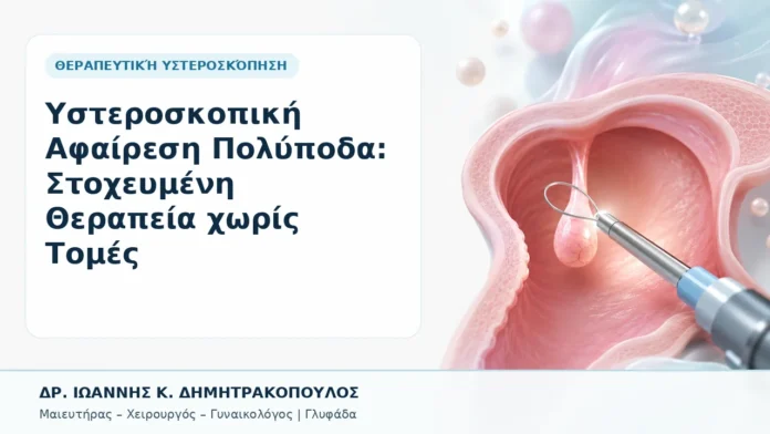 Υστεροσκοπική Αφαίρεση Πολύποδα: Στοχευμένη Θεραπεία χωρίς Τομές - Δρ. Ιωάννης Κ. Δημητρακόπουλος, Γυναικολόγος Γλυφάδα