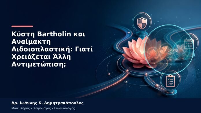 Κύστη Bartholin και Αναίμακτη Αιδοιοπλαστική: Γιατί Χρειάζεται Άλλη Αντιμετώπιση; Κύστη Bartholin και Αναίμακτη Αιδοιοπλαστική: Γιατί Χρειάζεται Άλλη Αντιμετώπιση;