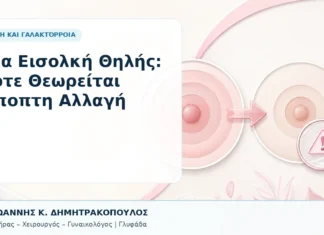 Νέα Εισολκή Θηλής: Πότε Θεωρείται Ύποπτη Αλλαγή - Δρ. Ιωάννης Κ. Δημητρακόπουλος, Γυναικολόγος Γλυφάδα