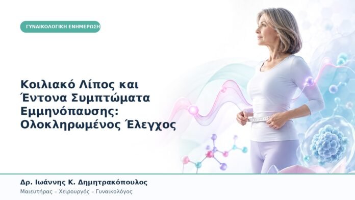 Κοιλιακό Λίπος και Έντονα Συμπτώματα Εμμηνόπαυσης: Ολοκληρωμένος Έλεγχος Κοιλιακό Λίπος και Έντονα Συμπτώματα Εμμηνόπαυσης: Ολοκληρωμένος Έλεγχος