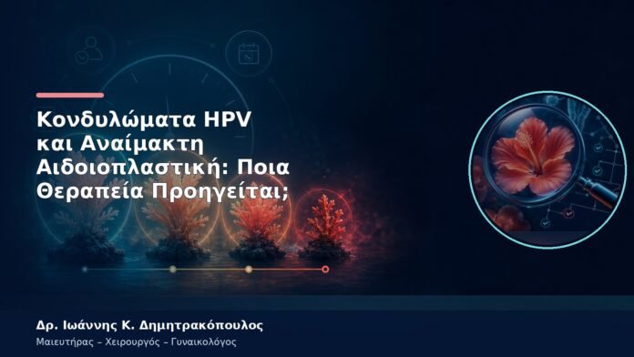 Κονδυλώματα HPV και Αναίμακτη Αιδοιοπλαστική: Ποια Θεραπεία Προηγείται; Κονδυλώματα HPV και Αναίμακτη Αιδοιοπλαστική: Ποια Θεραπεία Προηγείται;