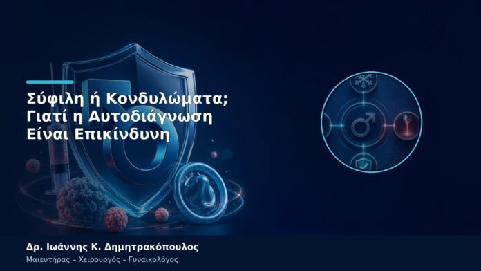 Σύφιλη ή Κονδυλώματα; Γιατί η Αυτοδιάγνωση Είναι Επικίνδυνη Σύφιλη ή Κονδυλώματα; Γιατί η Αυτοδιάγνωση Είναι Επικίνδυνη