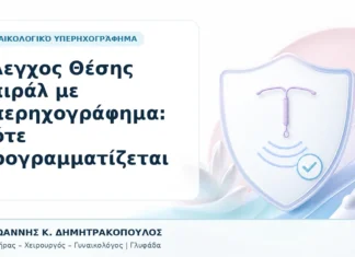 Έλεγχος Θέσης Σπιράλ με Υπερηχογράφημα: Πότε Προγραμματίζεται - Δρ. Ιωάννης Κ. Δημητρακόπουλος, Γυναικολόγος Γλυφάδα