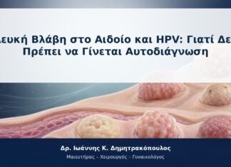 Λευκή Βλάβη στο Αιδοίο και HPV: Γιατί Δεν Πρέπει να Γίνεται Αυτοδιάγνωση