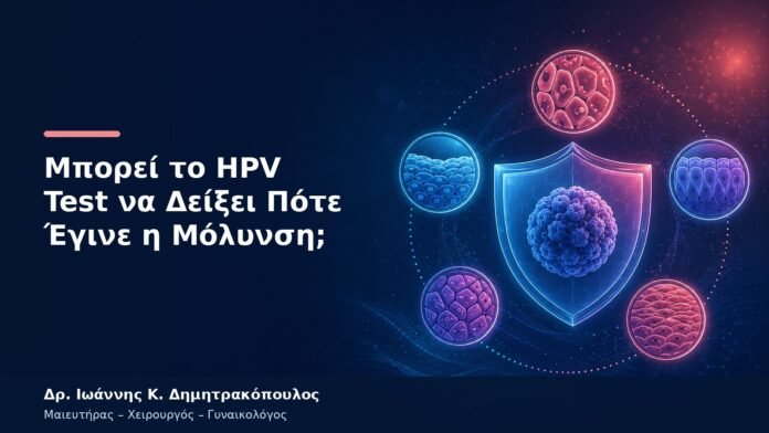 Μπορεί το HPV Test να Δείξει Πότε Έγινε η Μόλυνση;