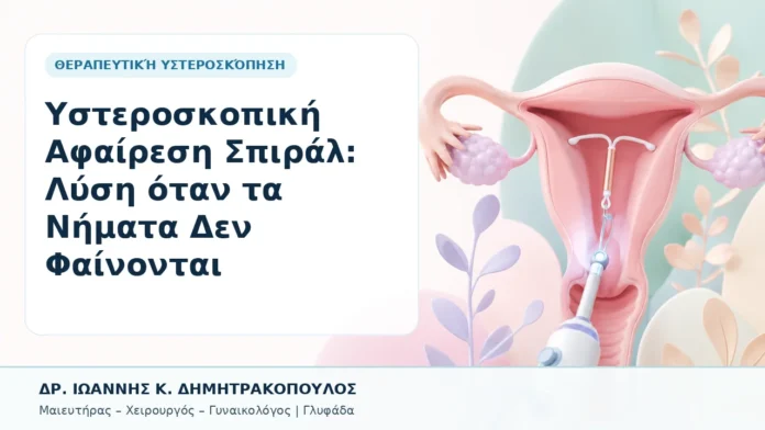 Υστεροσκοπική Αφαίρεση Σπιράλ: Λύση όταν τα Νήματα Δεν Φαίνονται - Δρ. Ιωάννης Κ. Δημητρακόπουλος, Γυναικολόγος Γλυφάδα