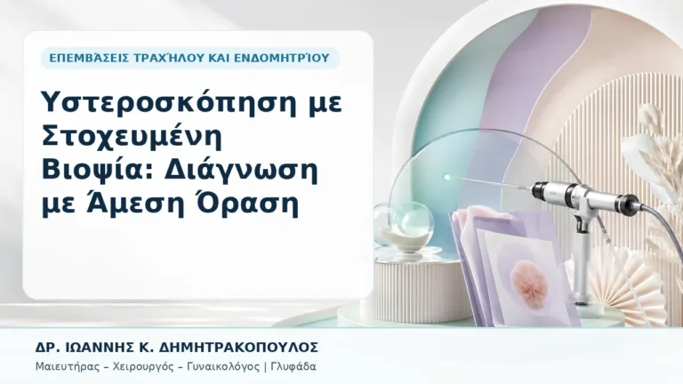 Υστεροσκόπηση με Στοχευμένη Βιοψία: Διάγνωση με Άμεση Όραση - Δρ. Ιωάννης Κ. Δημητρακόπουλος, Γυναικολόγος Γλυφάδα