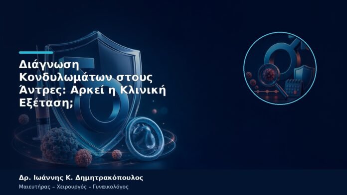 Διάγνωση Κονδυλωμάτων στους Άντρες: Αρκεί η Κλινική Εξέταση; Διάγνωση Κονδυλωμάτων στους Άντρες: Αρκεί η Κλινική Εξέταση;