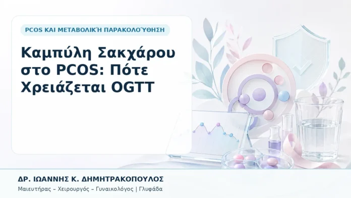 Καμπύλη Σακχάρου στο PCOS: Πότε Χρειάζεται OGTT - Δρ. Ιωάννης Κ. Δημητρακόπουλος, Γυναικολόγος Γλυφάδα