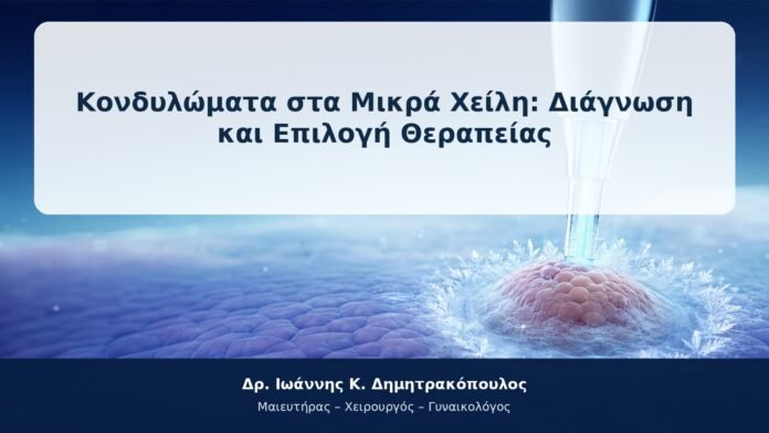 Κονδυλώματα στα Μικρά Χείλη: Διάγνωση και Επιλογή Θεραπείας Κονδυλώματα στα Μικρά Χείλη: Διάγνωση και Επιλογή Θεραπείας