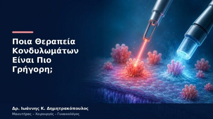Ποια Θεραπεία Κονδυλωμάτων Είναι Πιο Γρήγορη; Ποια Θεραπεία Κονδυλωμάτων Είναι Πιο Γρήγορη;