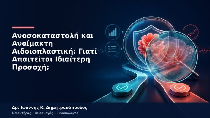Ανοσοκαταστολή και Αναίμακτη Αιδοιοπλαστική: Γιατί Απαιτείται Ιδιαίτερη Προσοχή;