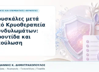 Φουσκάλες μετά από Κρυοθεραπεία Κονδυλωμάτων: Φροντίδα και Επούλωση - Δρ. Ιωάννης Κ. Δημητρακόπουλος, Γυναικολόγος Γλυφάδα