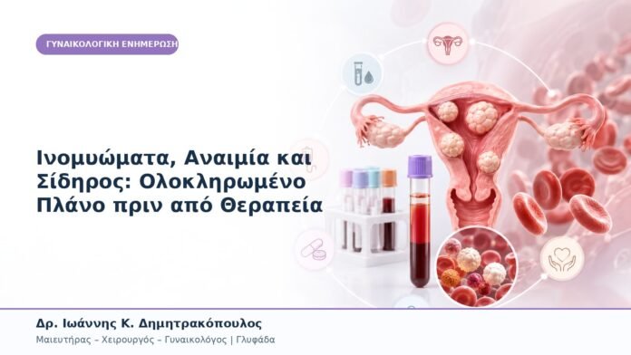Ινομυώματα, Αναιμία και Σίδηρος: Ολοκληρωμένο Πλάνο πριν από Θεραπεία Ινομυώματα, Αναιμία και Σίδηρος: Ολοκληρωμένο Πλάνο πριν από Θεραπεία