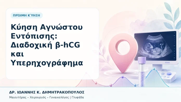 018-kyisi-agnostoy-entopisis-diadochiki-v-hcg-kai-yperichografima Κύηση Αγνώστου Εντόπισης: Διαδοχική β-hCG και Υπερηχογράφημα - Δρ. Ιωάννης Κ. Δημητρακόπουλος, Γυναικολόγος Γλυφάδα