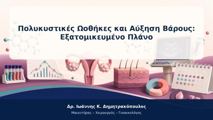 Πολυκυστικές Ωοθήκες και Αύξηση Βάρους: Εξατομικευμένο Πλάνο Πολυκυστικές Ωοθήκες και Αύξηση Βάρους: Εξατομικευμένο Πλάνο