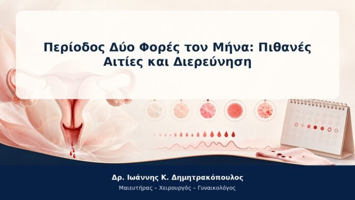 Περίοδος Δύο Φορές τον Μήνα: Πιθανές Αιτίες και Διερεύνηση
