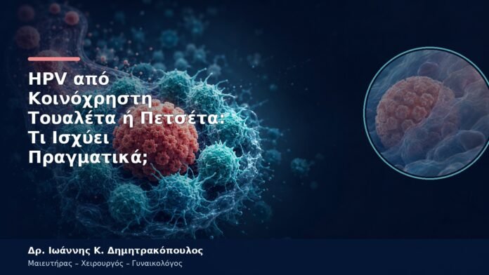 HPV από Κοινόχρηστη Τουαλέτα ή Πετσέτα: Τι Ισχύει Πραγματικά; HPV από Κοινόχρηστη Τουαλέτα ή Πετσέτα: Τι Ισχύει Πραγματικά;