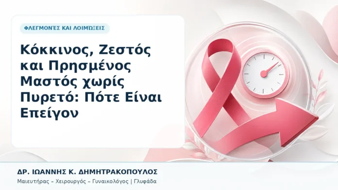 020-kokkinos-zestos-kai-prismenos-mastos-choris-pyreto-pote-einai-epeigon Κόκκινος, Ζεστός και Πρησμένος Μαστός χωρίς Πυρετό: Πότε Είναι Επείγον - Δρ. Ιωάννης Κ. Δημητρακόπουλος, Γυναικολόγος Γλυφάδα