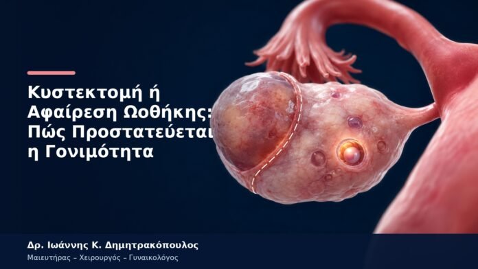 Κυστεκτομή ή Αφαίρεση Ωοθήκης: Πώς Προστατεύεται η Γονιμότητα Κυστεκτομή ή Αφαίρεση Ωοθήκης: Πώς Προστατεύεται η Γονιμότητα
