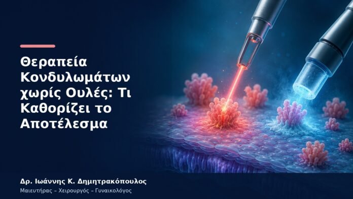Θεραπεία Κονδυλωμάτων χωρίς Ουλές: Τι Καθορίζει το Αποτέλεσμα Θεραπεία Κονδυλωμάτων χωρίς Ουλές: Τι Καθορίζει το Αποτέλεσμα