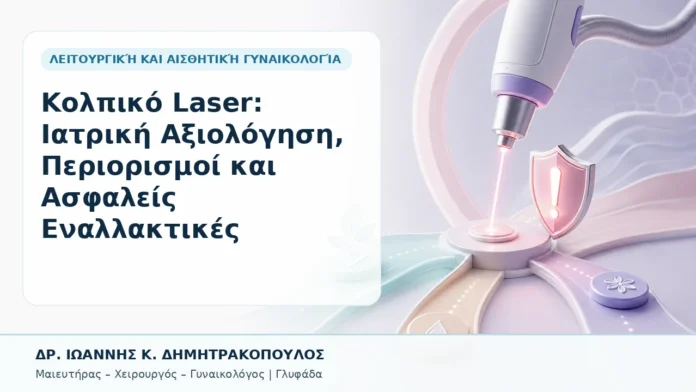 Κολπικό Laser: Ιατρική Αξιολόγηση, Περιορισμοί και Ασφαλείς Εναλλακτικές - Δρ. Ιωάννης Κ. Δημητρακόπουλος, Γυναικολόγος Γλυφάδα