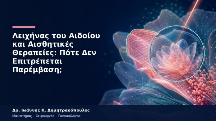 Λειχήνας του Αιδοίου και Αισθητικές Θεραπείες: Πότε Δεν Επιτρέπεται Παρέμβαση;