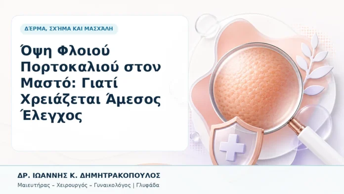 021-opsi-floioy-portokalioy-ston-masto-giati-chreiazetai-amesos-elegchos Όψη Φλοιού Πορτοκαλιού στον Μαστό: Γιατί Χρειάζεται Άμεσος Έλεγχος - Δρ. Ιωάννης Κ. Δημητρακόπουλος, Γυναικολόγος Γλυφάδα