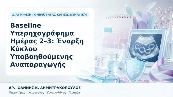 022-baseline-yperichografima-imeras-2-3-enarxi-kykloy-ypovoithoymenis-anaparagogis Baseline Υπερηχογράφημα Ημέρας 2–3: Έναρξη Κύκλου Υποβοηθούμενης Αναπαραγωγής - Δρ. Ιωάννης Κ. Δημητρακόπουλος, Γυναικολόγος Γλυφάδα