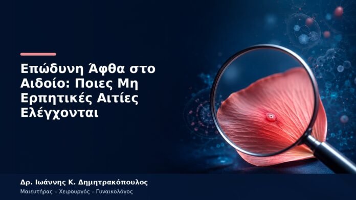 Επώδυνη Άφθα στο Αιδοίο: Ποιες Μη Ερπητικές Αιτίες Ελέγχονται Επώδυνη Άφθα στο Αιδοίο: Ποιες Μη Ερπητικές Αιτίες Ελέγχονται