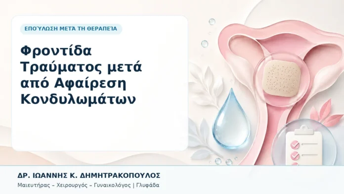 022-frontida-traymatos-meta-apo-afairesi-kondylomaton Φροντίδα Τραύματος μετά από Αφαίρεση Κονδυλωμάτων - Δρ. Ιωάννης Κ. Δημητρακόπουλος, Γυναικολόγος Γλυφάδα