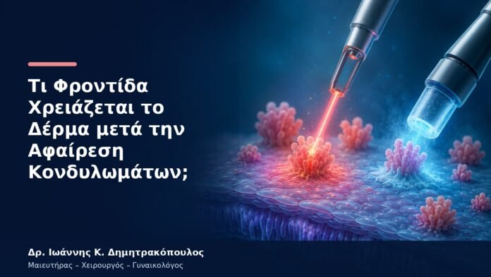 Τι Φροντίδα Χρειάζεται το Δέρμα μετά την Αφαίρεση Κονδυλωμάτων;