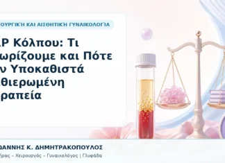 PRP Κόλπου: Τι Γνωρίζουμε και Πότε Δεν Υποκαθιστά Καθιερωμένη Θεραπεία PRP Κόλπου: Τι Γνωρίζουμε και Πότε Δεν Υποκαθιστά Καθιερωμένη Θεραπεία - Δρ. Ιωάννης Κ. Δημητρακόπουλος, Γυναικολόγος Γλυφάδα