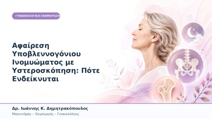 Αφαίρεση Υποβλεννογόνιου Ινομυώματος με Υστεροσκόπηση: Πότε Ενδείκνυται