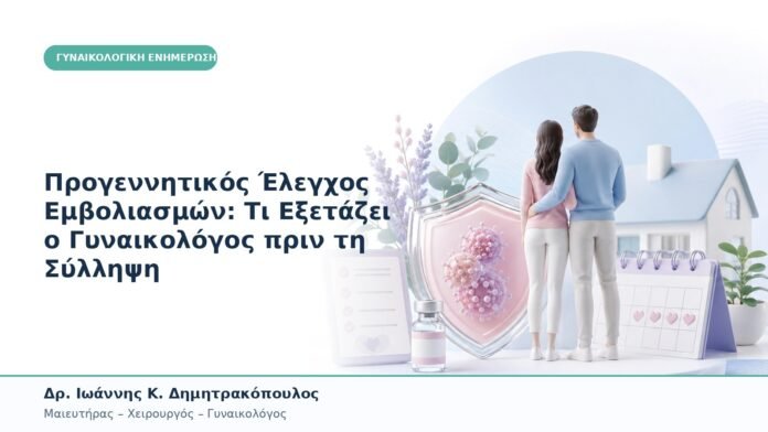 Προγεννητικός Έλεγχος Εμβολιασμών: Τι Εξετάζει ο Γυναικολόγος πριν τη Σύλληψη Προγεννητικός Έλεγχος Εμβολιασμών: Τι Εξετάζει ο Γυναικολόγος πριν τη Σύλληψη