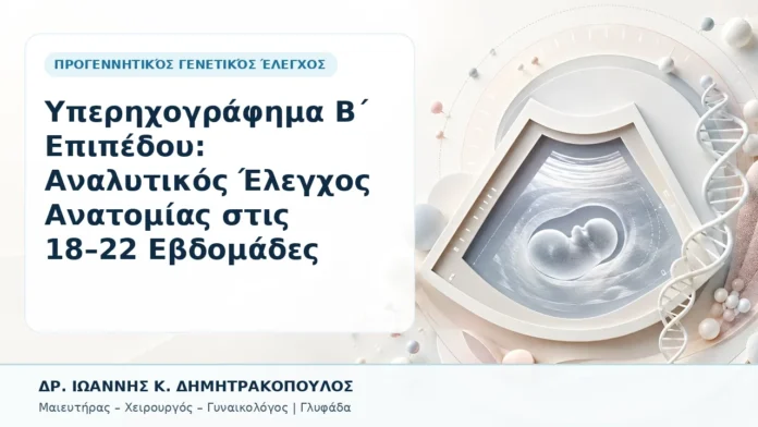 024-yperichografima-v-epipedoy-analytikos-elegchos-anatomias-stis-18-22-evdomades Υπερηχογράφημα Β΄ Επιπέδου: Αναλυτικός Έλεγχος Ανατομίας στις 18–22 Εβδομάδες - Δρ. Ιωάννης Κ. Δημητρακόπουλος, Γυναικολόγος Γλυφάδα