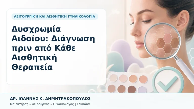 Δυσχρωμία Αιδοίου: Διάγνωση πριν από Κάθε Αισθητική Θεραπεία - Δρ. Ιωάννης Κ. Δημητρακόπουλος, Γυναικολόγος Γλυφάδα
