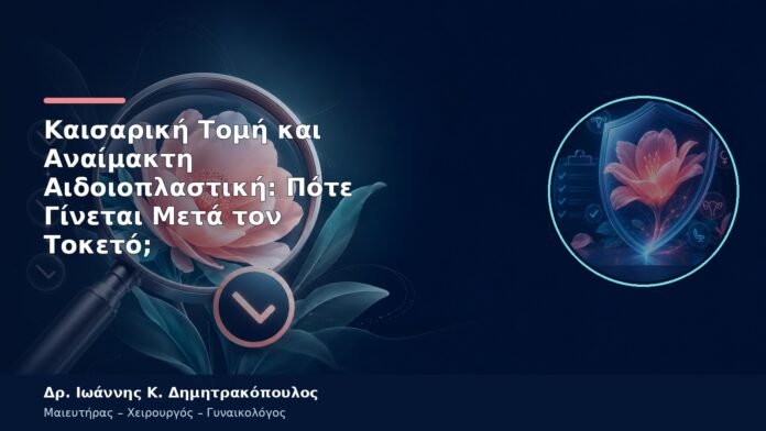 Καισαρική Τομή και Αναίμακτη Αιδοιοπλαστική: Πότε Γίνεται Μετά τον Τοκετό; Καισαρική Τομή και Αναίμακτη Αιδοιοπλαστική: Πότε Γίνεται Μετά τον Τοκετό;