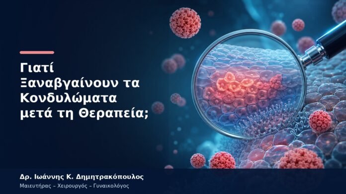Γιατί Ξαναβγαίνουν τα Κονδυλώματα μετά τη Θεραπεία; Γιατί Ξαναβγαίνουν τα Κονδυλώματα μετά τη Θεραπεία;