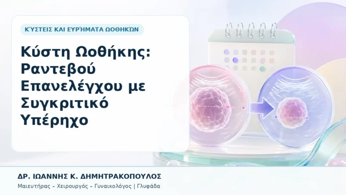 026-kysti-oothikis-rantevoy-epanelegchoy-me-sygkritiko-ypericho Κύστη Ωοθήκης: Ραντεβού Επανελέγχου με Συγκριτικό Υπέρηχο - Δρ. Ιωάννης Κ. Δημητρακόπουλος, Γυναικολόγος Γλυφάδα