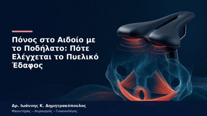 Πόνος στο Αιδοίο με το Ποδήλατο: Πότε Ελέγχεται το Πυελικό Έδαφος Πόνος στο Αιδοίο με το Ποδήλατο: Πότε Ελέγχεται το Πυελικό Έδαφος