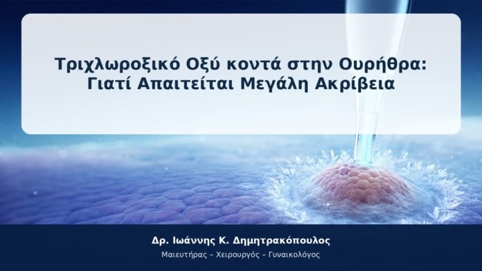 Τριχλωροξικό Οξύ κοντά στην Ουρήθρα: Γιατί Απαιτείται Μεγάλη Ακρίβεια