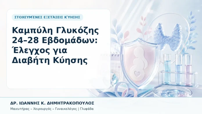 Καμπύλη Γλυκόζης 24–28 Εβδομάδων: Έλεγχος για Διαβήτη Κύησης - Δρ. Ιωάννης Κ. Δημητρακόπουλος, Γυναικολόγος Γλυφάδα