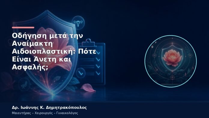 Οδήγηση μετά την Αναίμακτη Αιδοιοπλαστική: Πότε Είναι Άνετη και Ασφαλής; Οδήγηση μετά την Αναίμακτη Αιδοιοπλαστική: Πότε Είναι Άνετη και Ασφαλής;
