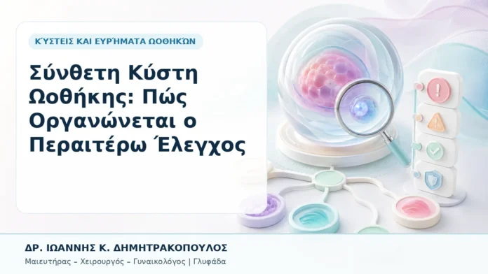 Σύνθετη Κύστη Ωοθήκης: Πώς Οργανώνεται ο Περαιτέρω Έλεγχος - Δρ. Ιωάννης Κ. Δημητρακόπουλος, Γυναικολόγος Γλυφάδα