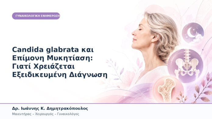 Candida glabrata και Επίμονη Μυκητίαση: Γιατί Χρειάζεται Εξειδικευμένη Διάγνωση