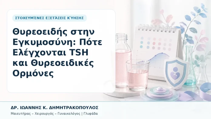 Θυρεοειδής στην Εγκυμοσύνη: Πότε Ελέγχονται TSH και Θυρεοειδικές Ορμόνες - Δρ. Ιωάννης Κ. Δημητρακόπουλος, Γυναικολόγος Γλυφάδα