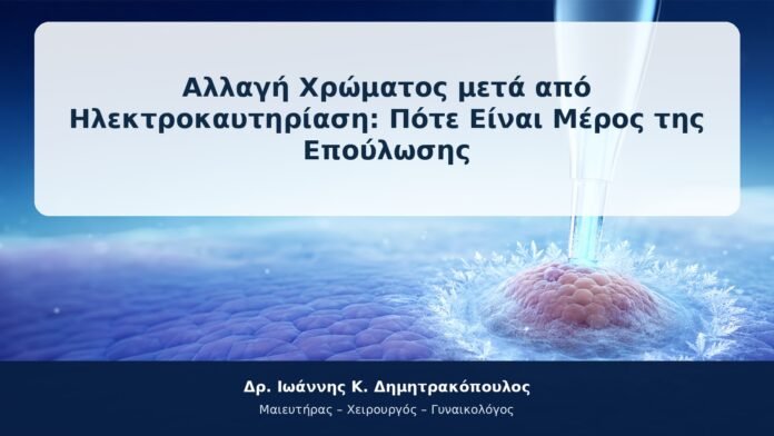Αλλαγή Χρώματος μετά από Ηλεκτροκαυτηρίαση: Πότε Είναι Μέρος της Επούλωσης
