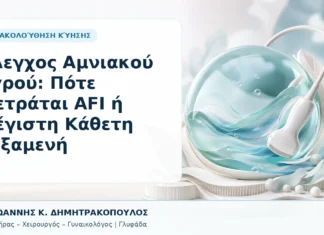 Έλεγχος Αμνιακού Υγρού: Πότε Μετράται AFI ή Μέγιστη Κάθετη Δεξαμενή Έλεγχος Αμνιακού Υγρού: Πότε Μετράται AFI ή Μέγιστη Κάθετη Δεξαμενή - Δρ. Ιωάννης Κ. Δημητρακόπουλος, Γυναικολόγος Γλυφάδα