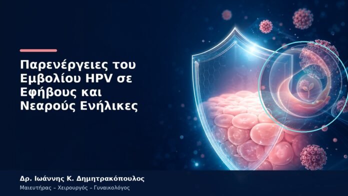 Παρενέργειες του Εμβολίου HPV σε Εφήβους και Νεαρούς Ενήλικες Παρενέργειες του Εμβολίου HPV σε Εφήβους και Νεαρούς Ενήλικες
